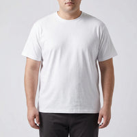Loose Fit Solid Crew Neck Tee - Oscar