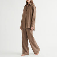 Loose Fit Two Piece Trouser Set - Desiree