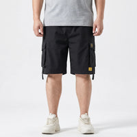 Loose Knee-Length Cargo Shorts - Ryan