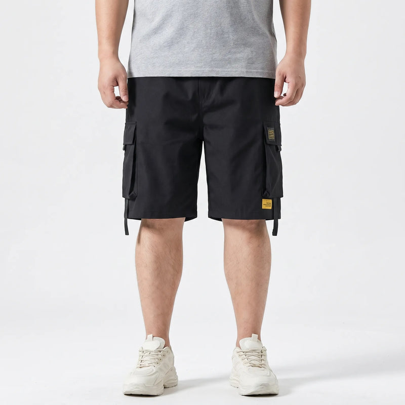 Loose Knee-Length Cargo Shorts - Ryan
