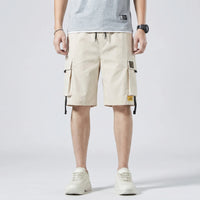 Loose Knee-Length Cargo Shorts - Ryan