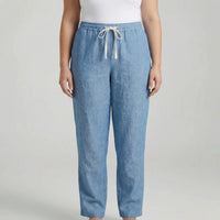 Loose Straight-Leg Women's Pants - Rita