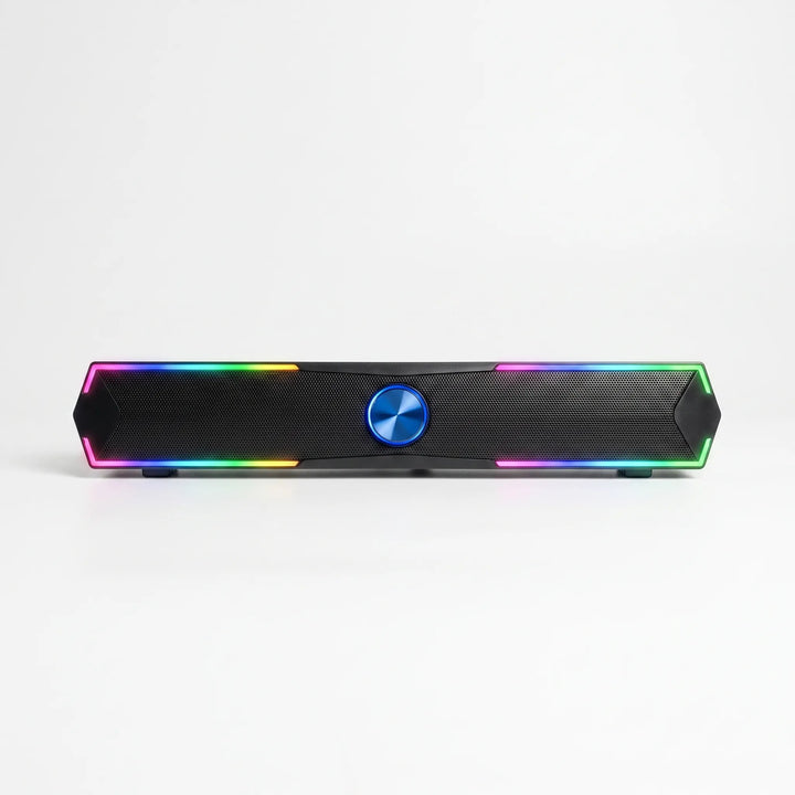 Low Profile Desktop Computer Soundbar - Kordal