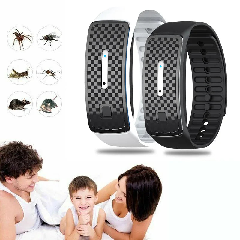 Ultrasonic mosquito-repellent wristband – Safe, chemical-free protection