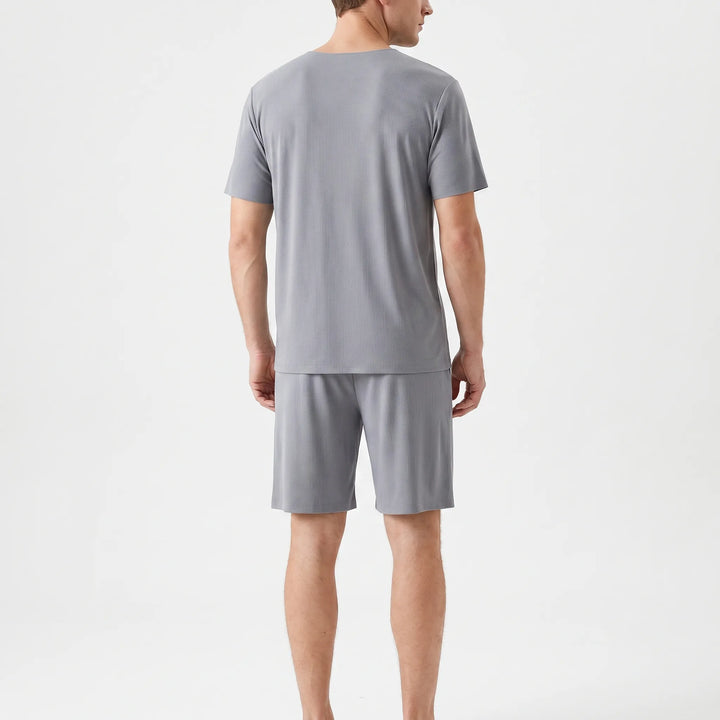 Men's Casual Short-Sleeved Pyjamas - Alex