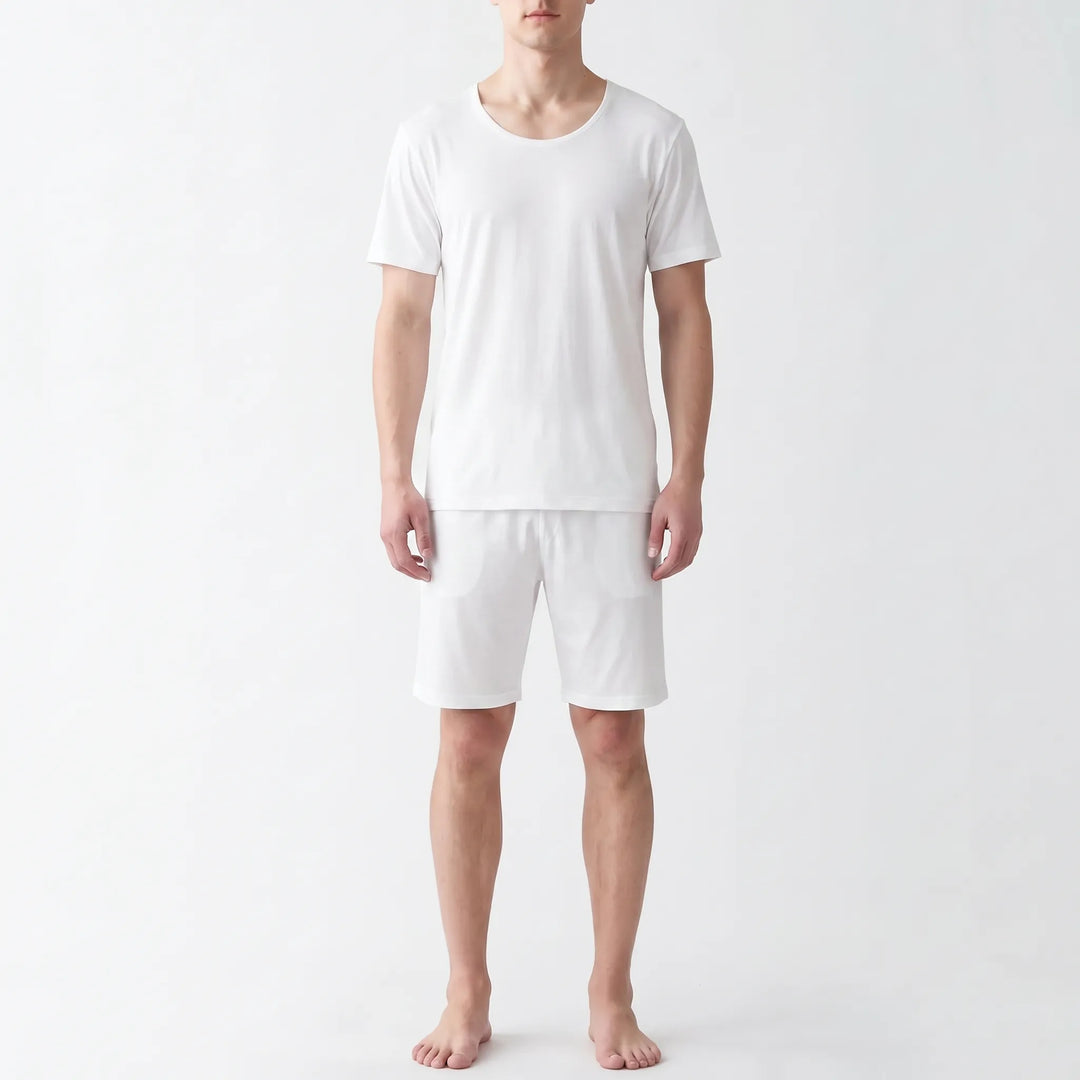 Men's Casual Short-Sleeved Pyjamas - Alex