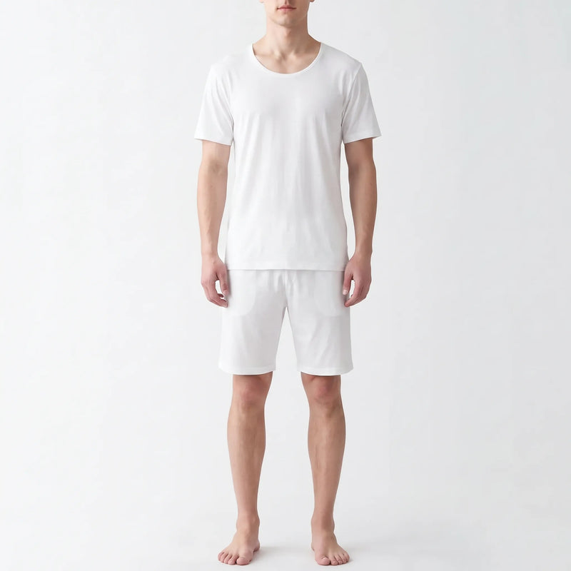 Men's Casual Short-Sleeved Pyjamas - Alex
