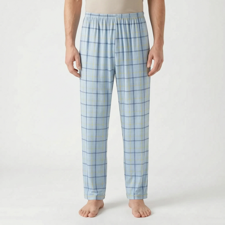 Men's Checked Pyjama Bottoms - Kenny