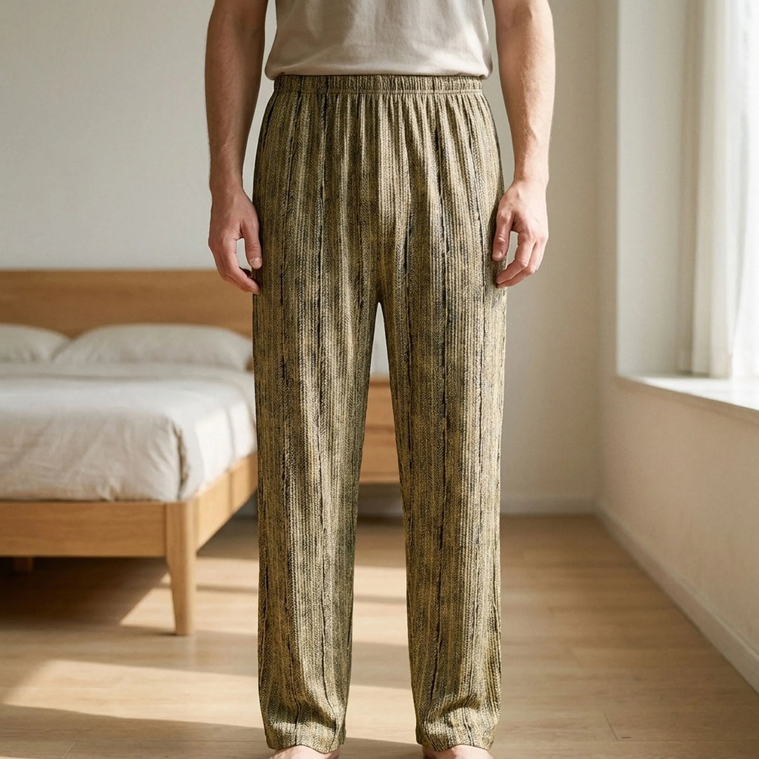 Men's Checked Pyjama Bottoms - Kenny
