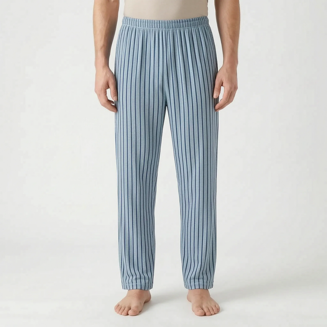 Men's Checked Pyjama Bottoms - Kenny
