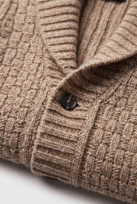 Men's Chunky Knit Cardigan - Julian