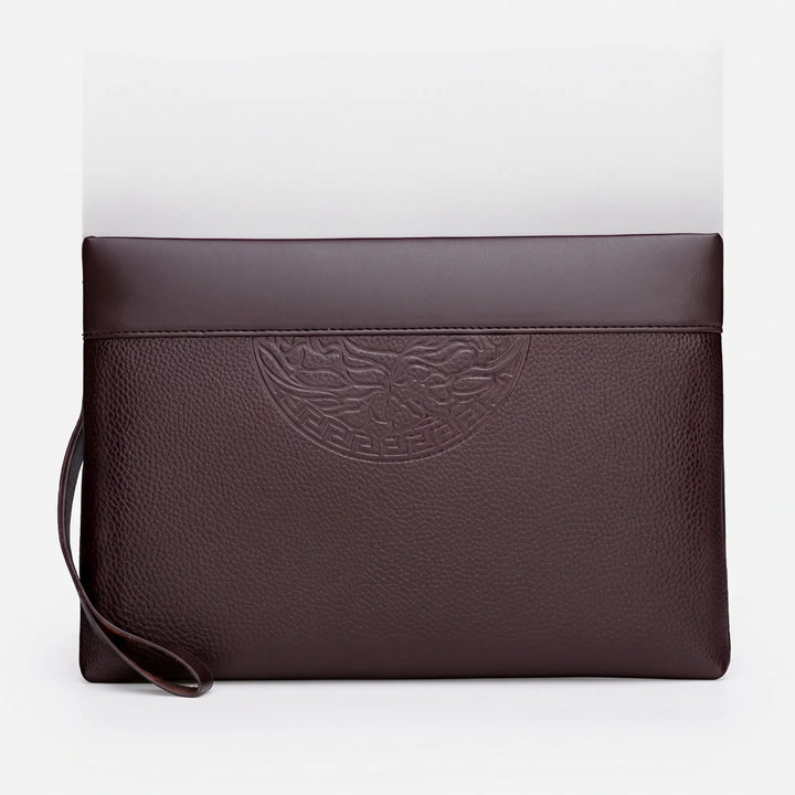 Men's Embossed Envelope Clutch Bag - Braxon