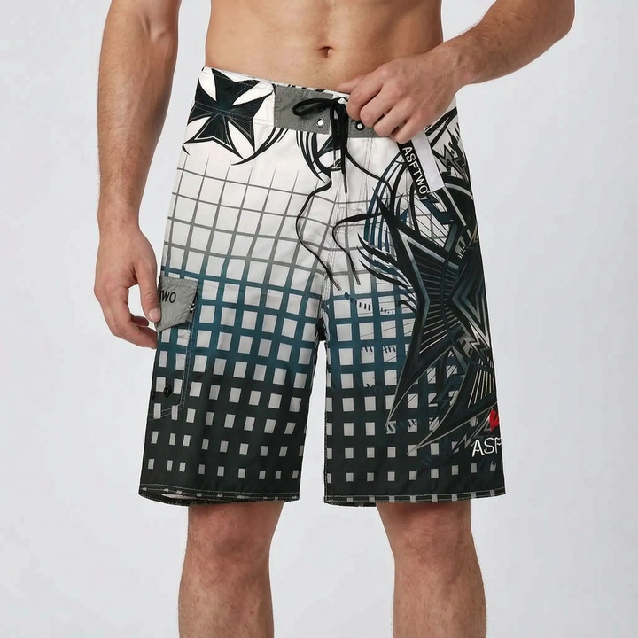 Men's Graphic Boardshorts - Oceaniq