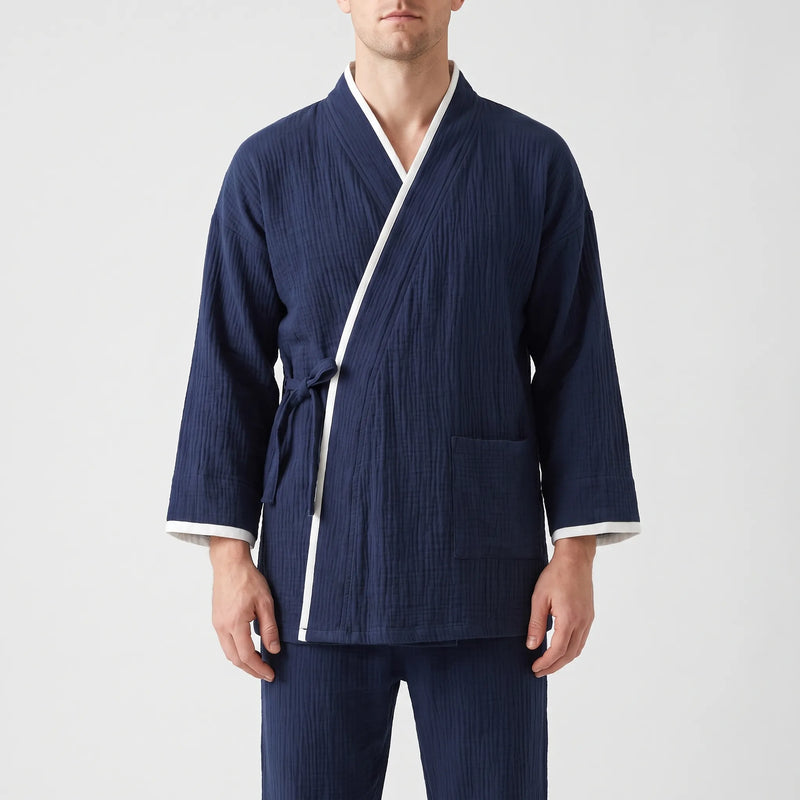 Men's Kimono Wrap Pyjama Set - Wilson