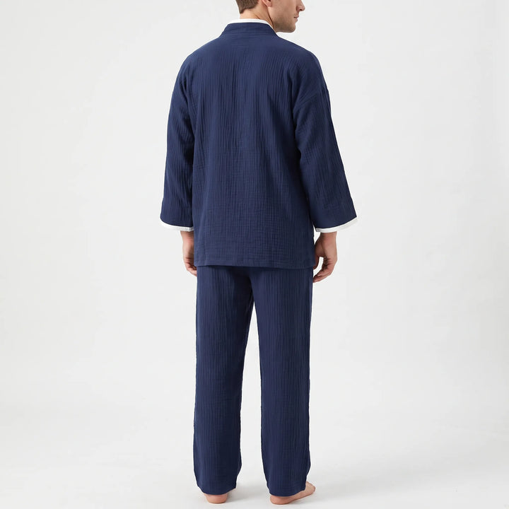 Men's Kimono Wrap Pyjama Set - Wilson