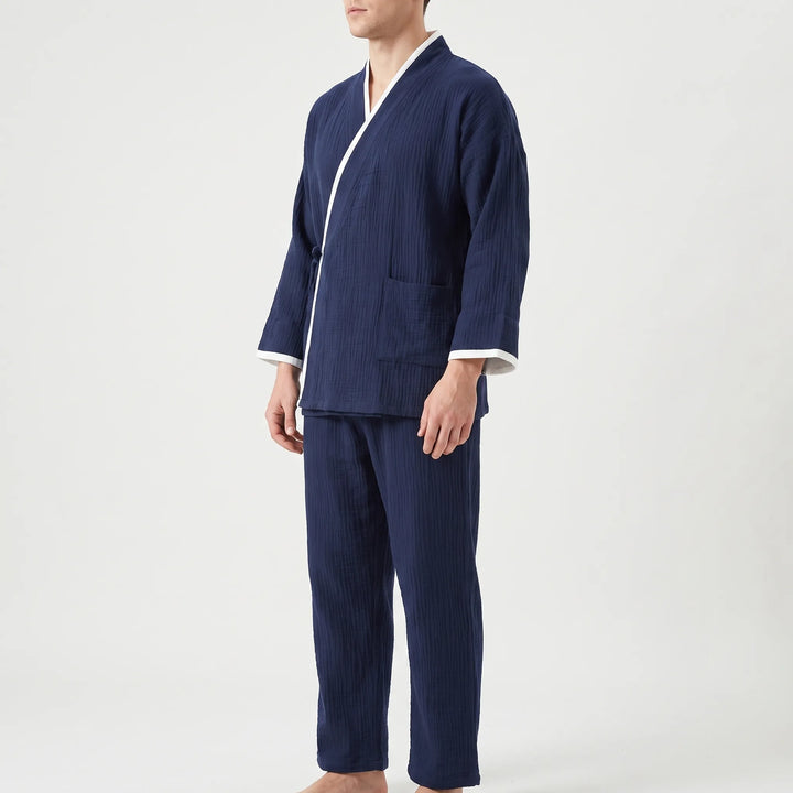 Men's Kimono Wrap Pyjama Set - Wilson