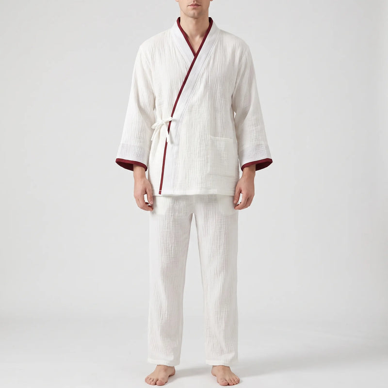 Men's Kimono Wrap Pyjama Set - Wilson
