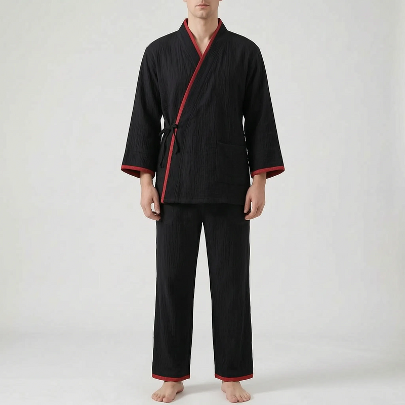 Men's Kimono Wrap Pyjama Set - Wilson