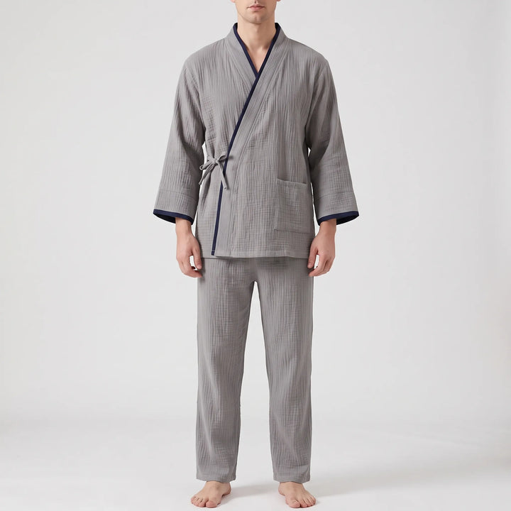 Men's Kimono Wrap Pyjama Set - Wilson