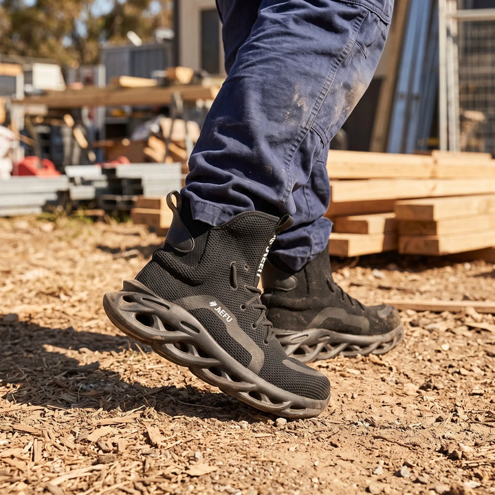 Men's Lightweight Breathable Safety Work Boots