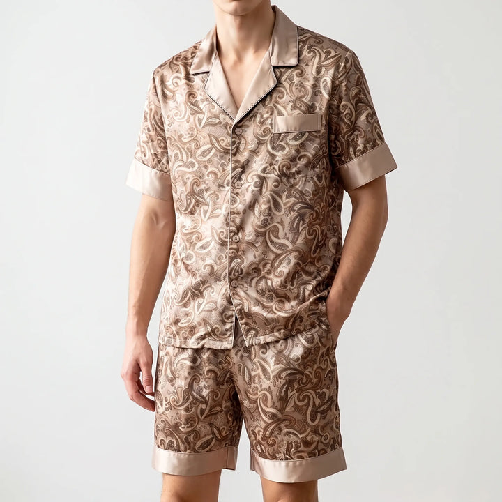 Men's Patterned Summer Pyjamas - Glenn