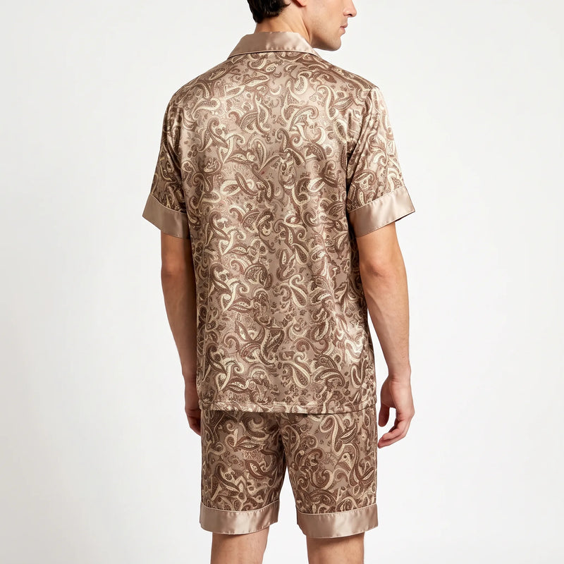 Men's Patterned Summer Pyjamas - Glenn