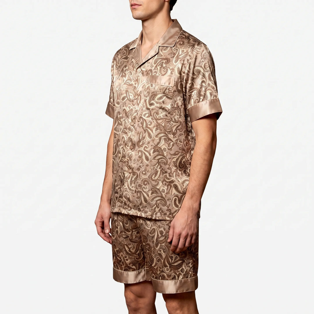 Men's Patterned Summer Pyjamas - Glenn