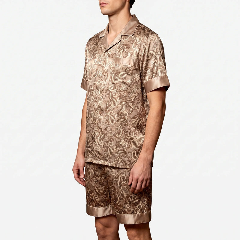 Men's Patterned Summer Pyjamas - Glenn