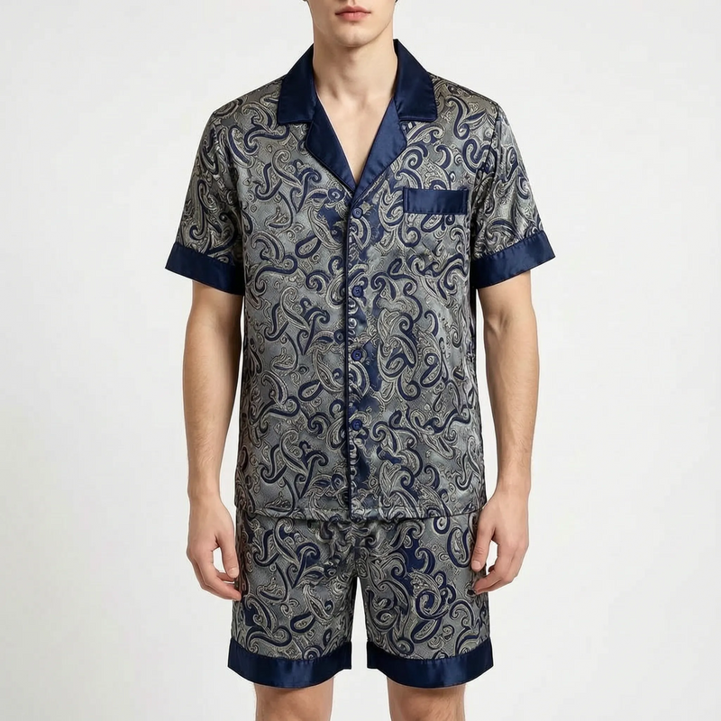 Men's Patterned Summer Pyjamas - Glenn