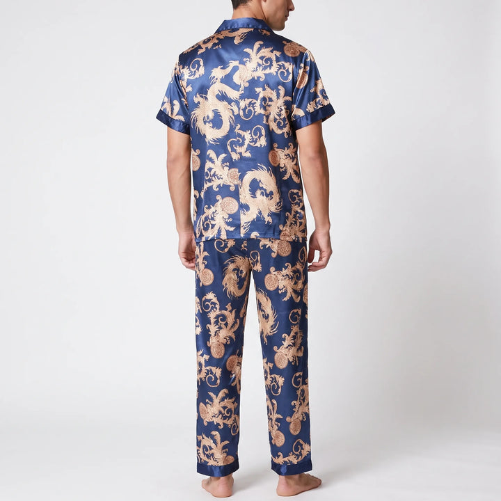 Men's Printed Short-Sleeve Pyjama Set - Hector