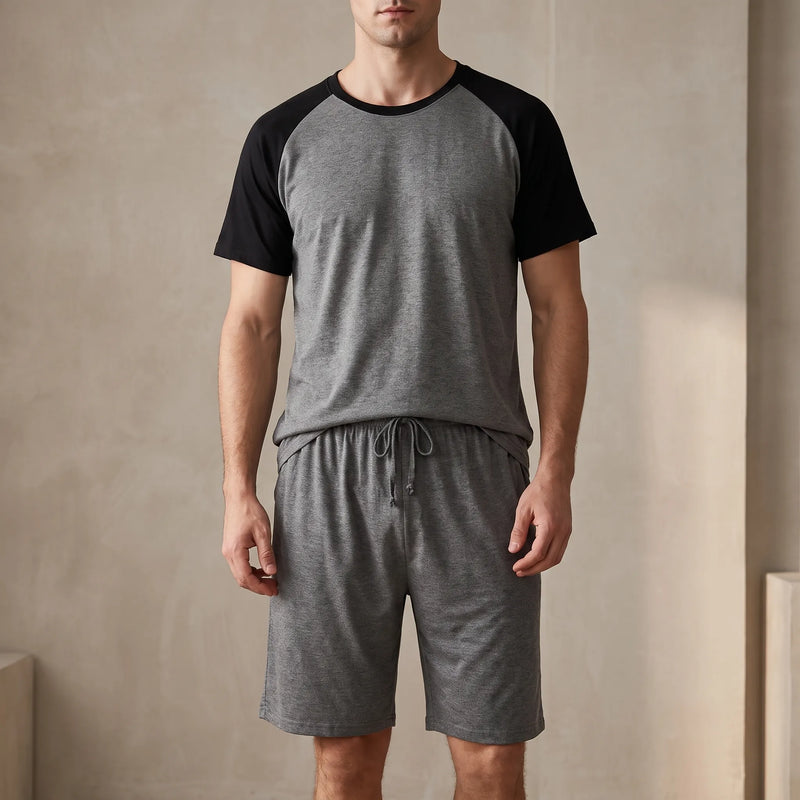 Men's Pyjama Short Set - LoungeWear