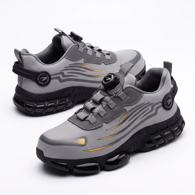 Men's Quick-Adjust Dial Work Shoes