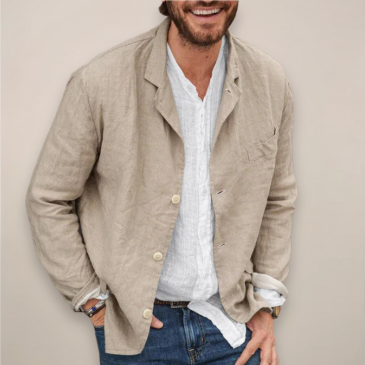 Men's Relaxed Fit Casual Blazer - Hugh