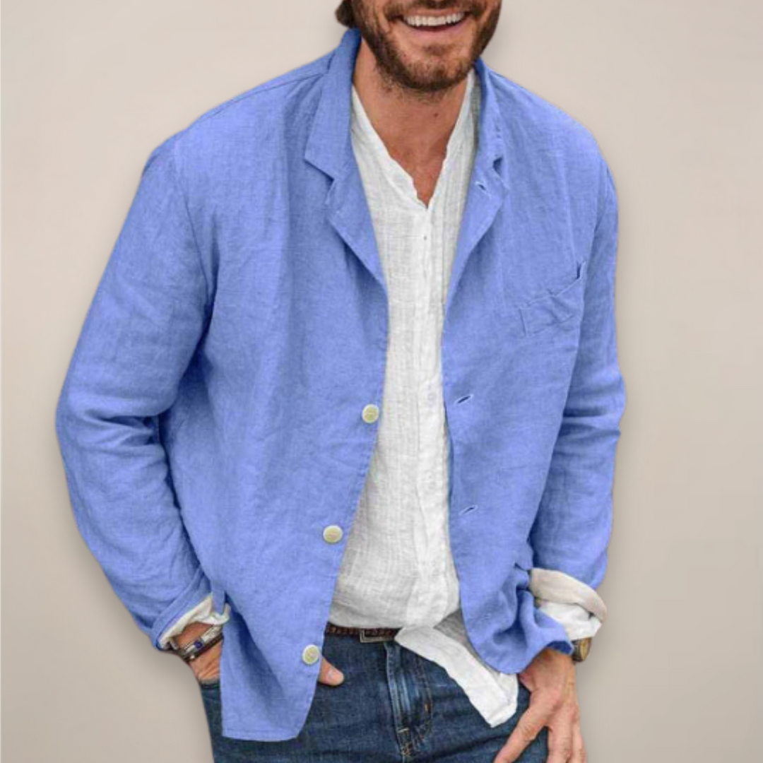 Men's Relaxed Fit Casual Blazer - Hugh
