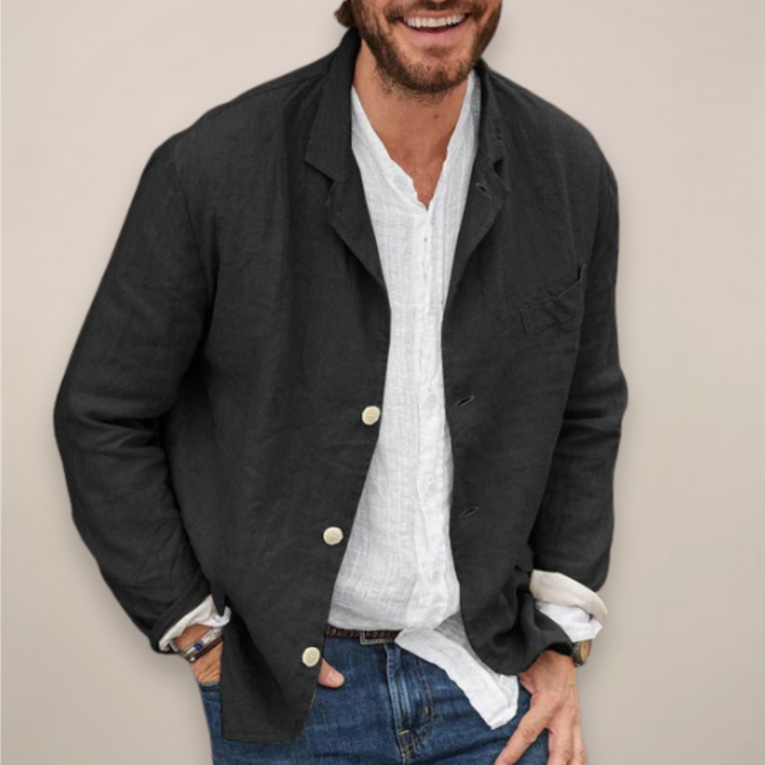 Men's Relaxed Fit Casual Blazer - Hugh