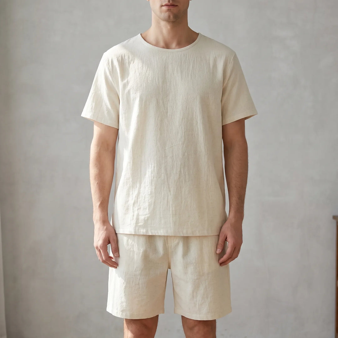 Men's Short Sleeve Pyjama Set - Randal