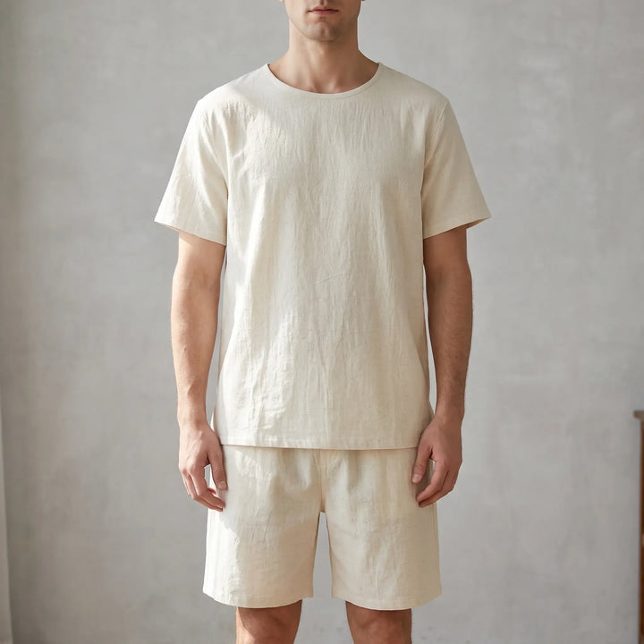 Men's Short Sleeve Pyjama Set - Randal
