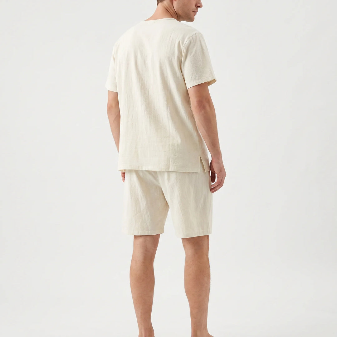Men's Short Sleeve Pyjama Set - Randal