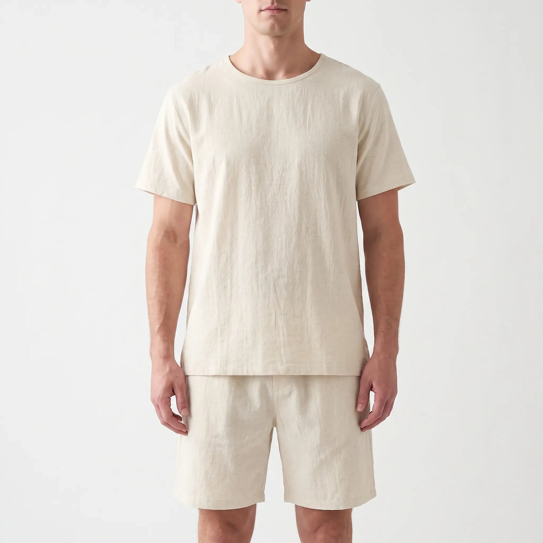 Men's Short Sleeve Pyjama Set - Randal
