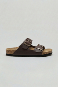 Men's Slip-On Buckle Sandals - Roderick