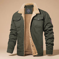 Men's Smart Casual Bomber Jacket with Zip Front – Harrison