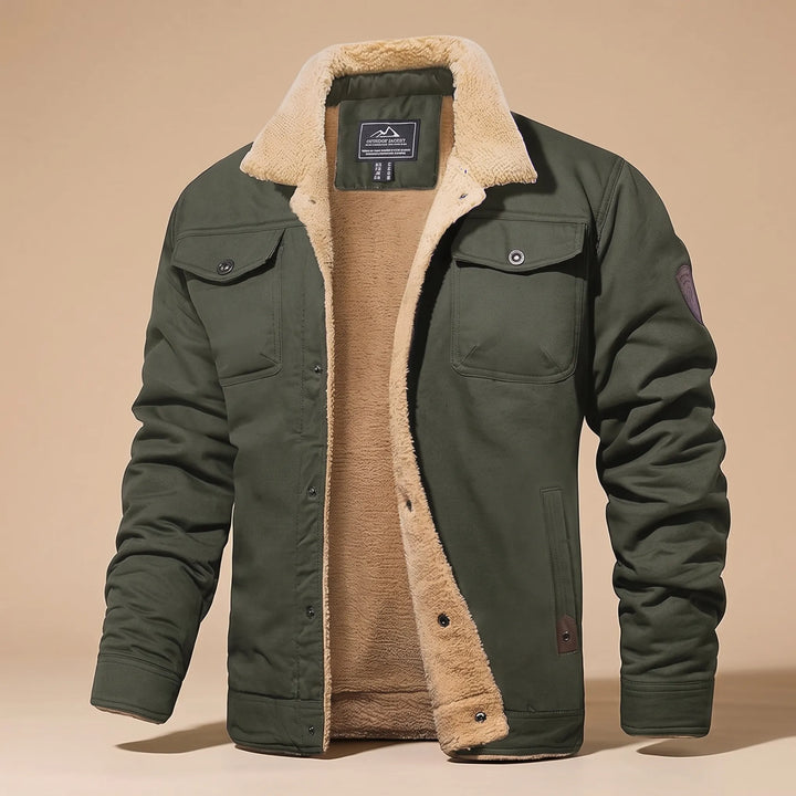Men's Smart Casual Bomber Jacket with Zip Front – Harrison