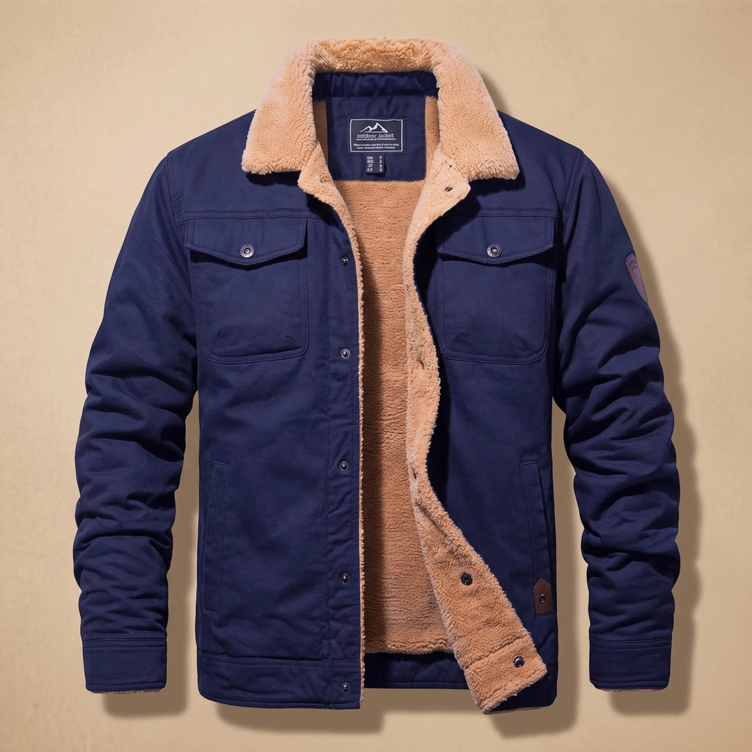 Men's Smart Casual Bomber Jacket with Zip Front – Harrison