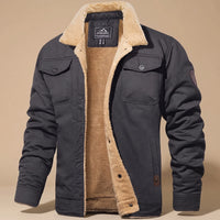 Men's Smart Casual Bomber Jacket with Zip Front – Harrison
