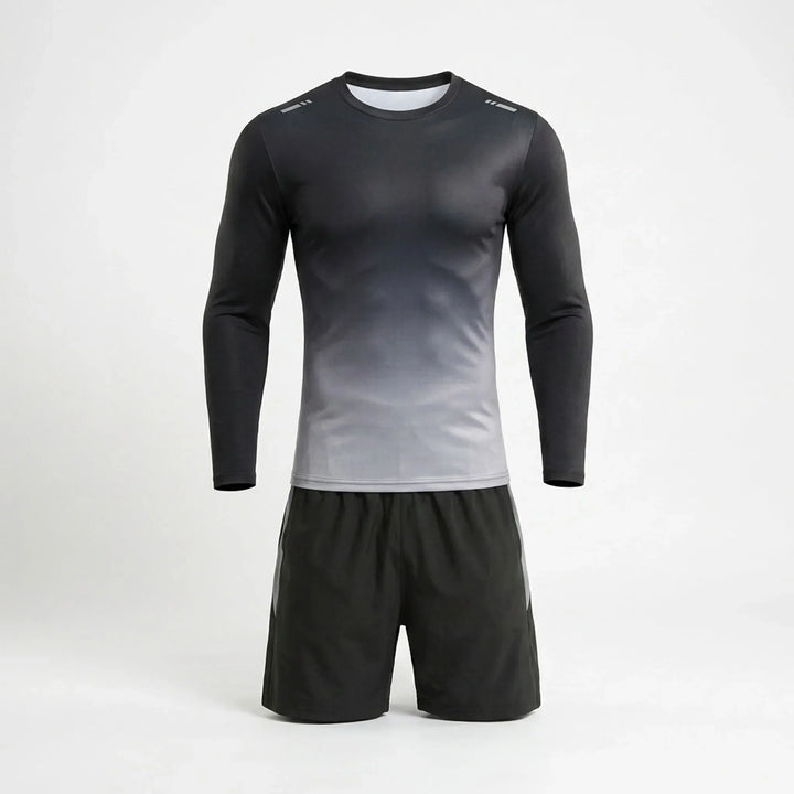 Men's Three-Piece Swimwear Set - AquaTrek