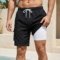 Men's Two-In-One Swim Shorts - Kallon