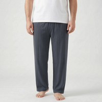 Mens Checked Pyjama Bottoms - Caleb