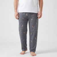 Mens Checked Pyjama Bottoms - Caleb