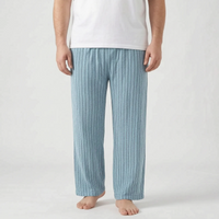 Mens Checked Pyjama Bottoms - Caleb