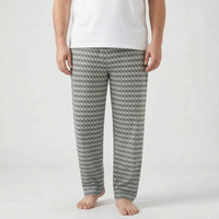 Mens Checked Pyjama Bottoms - Caleb